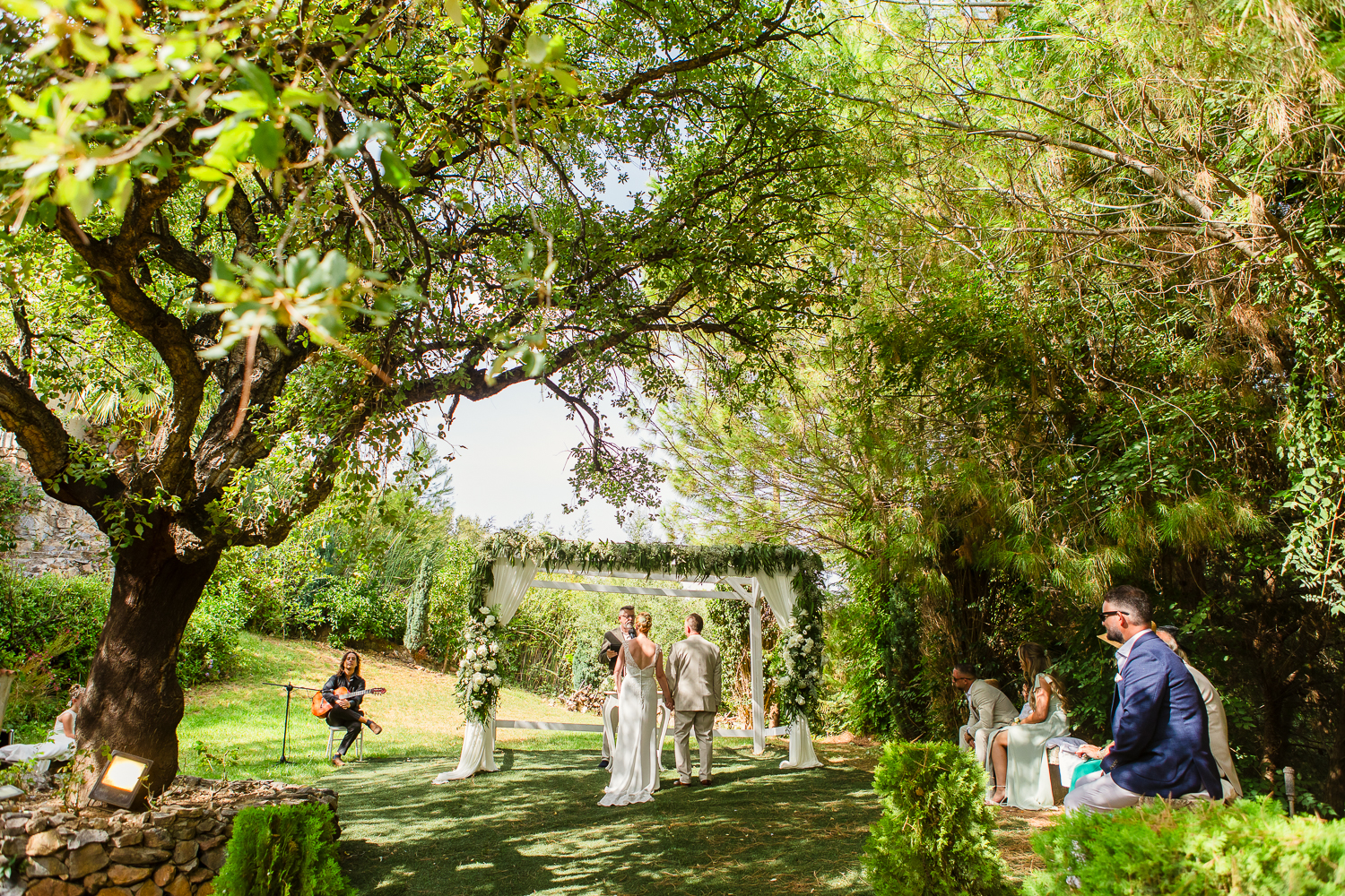 Ceremony at Finca Villa Palma, Marbella